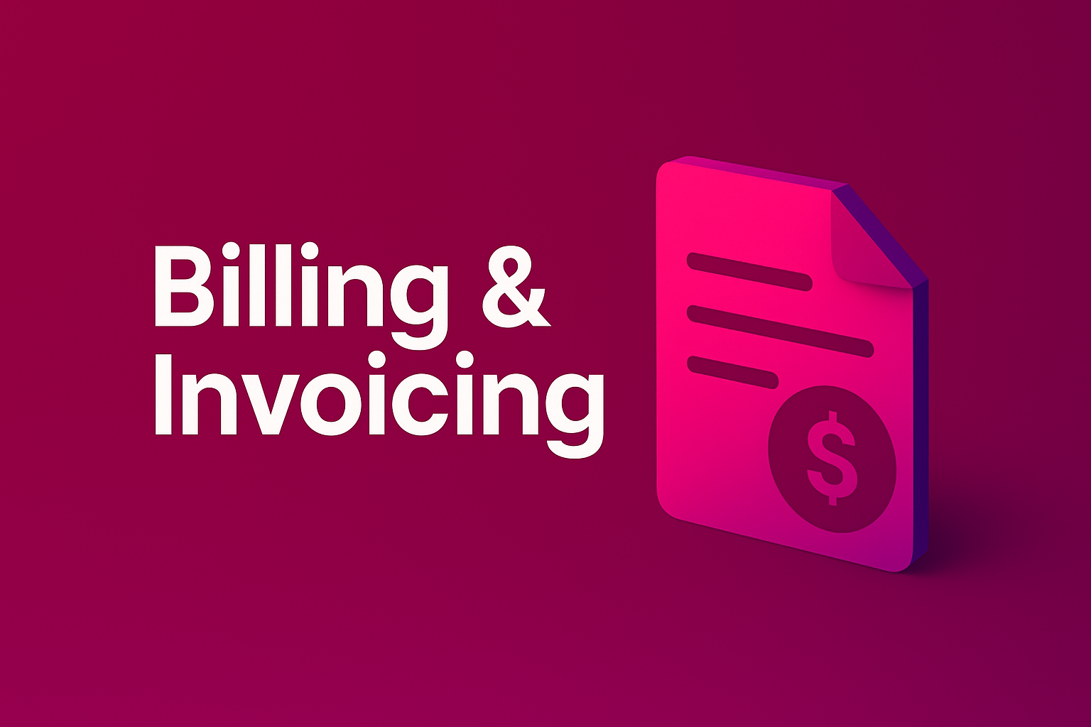Billing & Invoicing